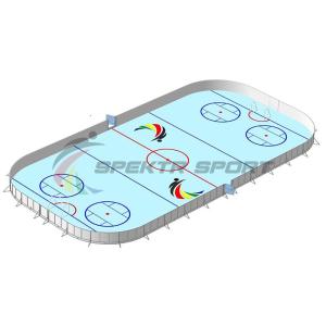 Купить Хоккейная коробка, борта фанера 12 мм, 40х20 в Артёмовске 