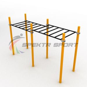 Купить Рукоход двухуровневый для Воркаут SP WRK-02_76mm в Артёмовске 