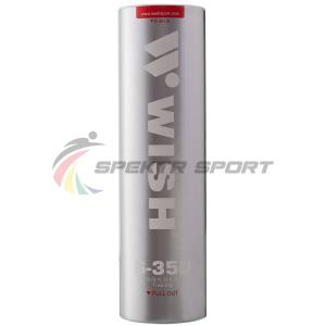 Купить Набор воланов для бадминтона Wish S-350, пластик, 6 штук в Артёмовске 