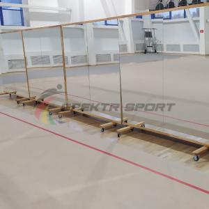 Купить Секция системы деления зала 2000 х 4000 мм - мобильные зеркала в Артёмовске 