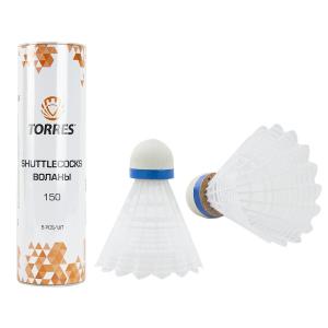 Купить Воланы для бадминтона Torres 150 (нейлон) BD20108 в Артёмовске 