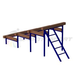 Купить Элемент полосы препятствий Разрушенная лестница в Артёмовске 